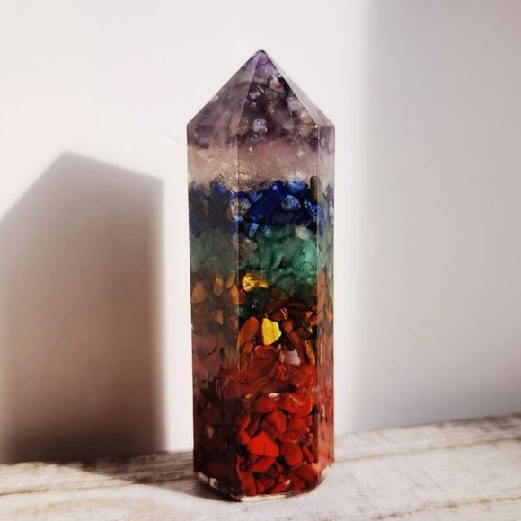 Crystal Other - Hexagonal Prism Stone Decoration